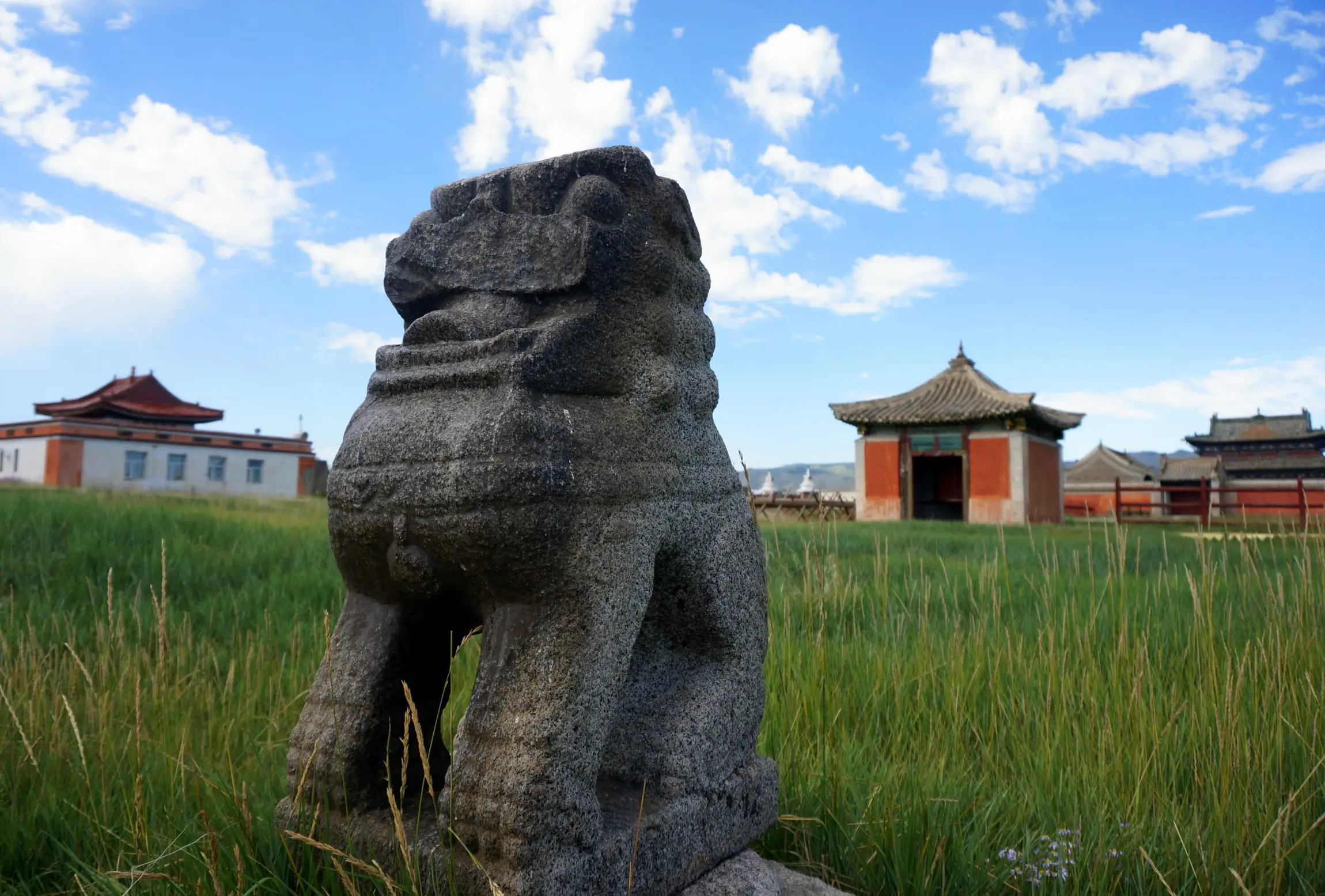 Voyages culturels Hasamélis - Temple d'Erdene Zuu Khiid, monastère bouddhiste, Kharkhorin, Mongolie (Robert Harding / Alamy)