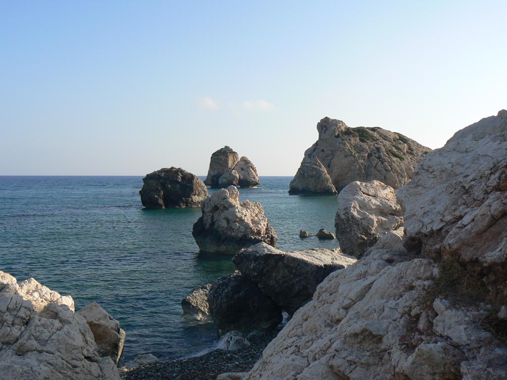 Le Rocher d'Aphrodite, Petra tour Romiou, Chypre (Hasamélis)