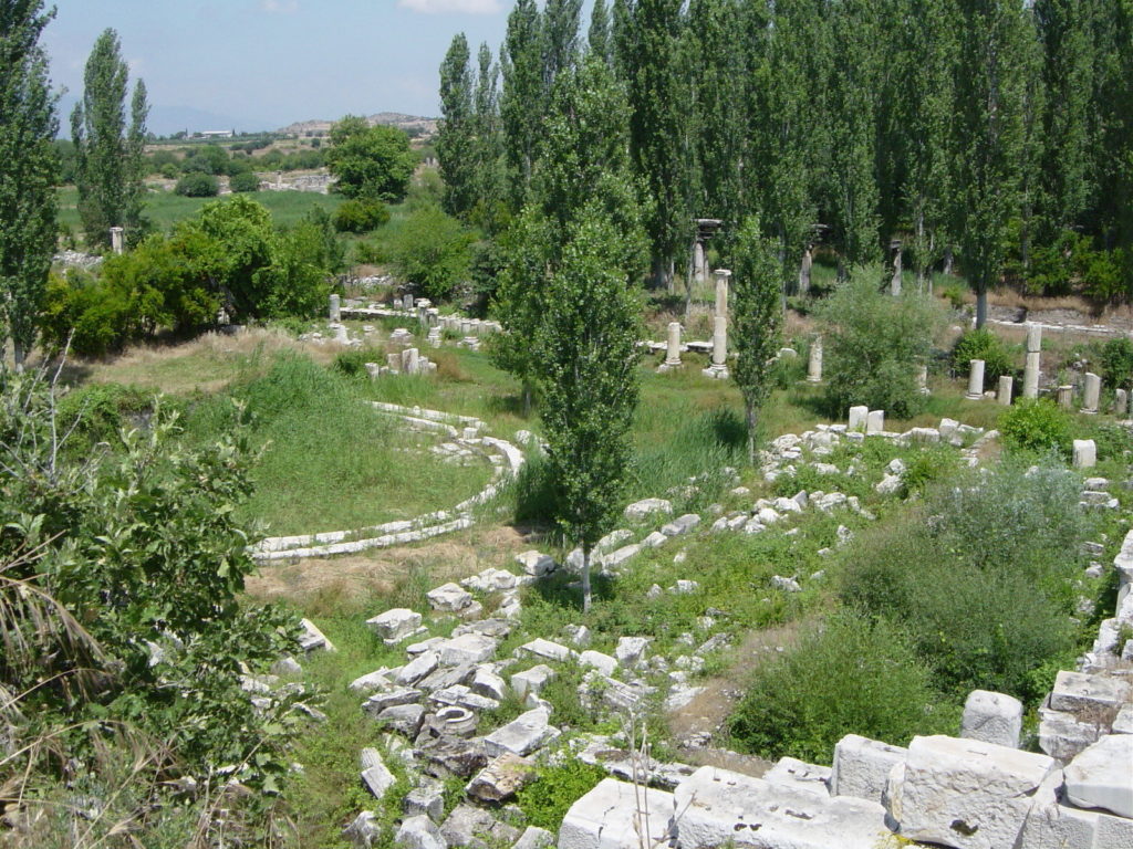 Ruines de l'ancienne cité antique Aphrodisias, Turquie (Hasamélis)