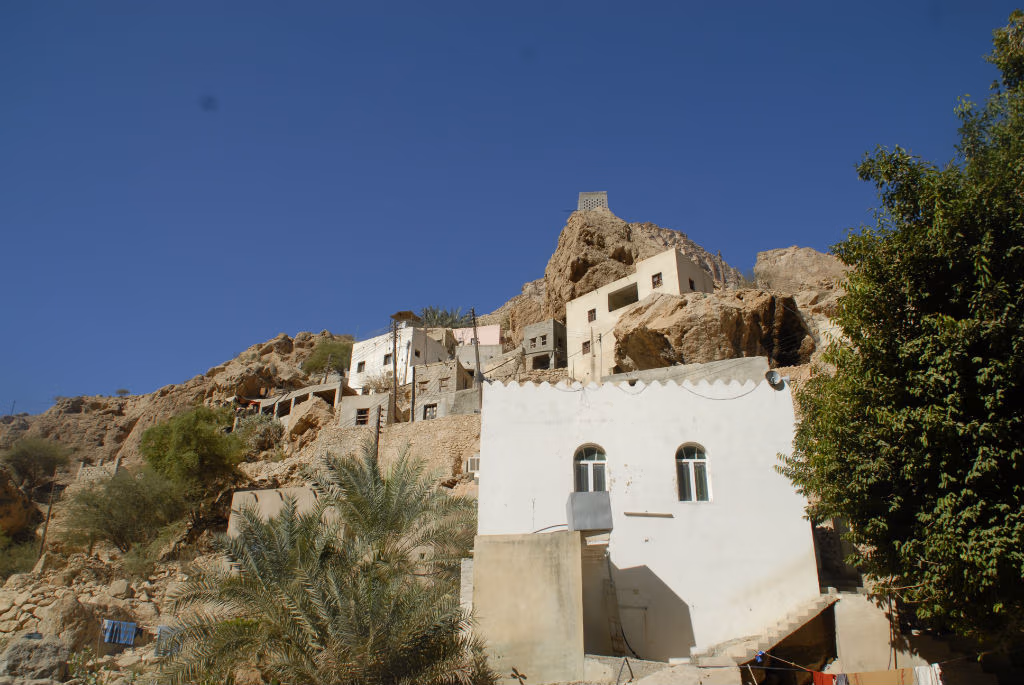 Village du Wadi Tiwi, Oman (Hasamélis)