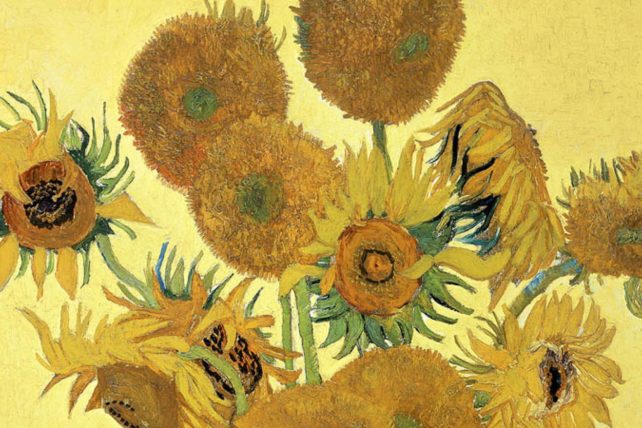 Nature morte: Vase avec quatorze tournesols, 1888, Vang Gogh, Pays-Bas (National Gallery, Royaume-Uni / Wikicommons)