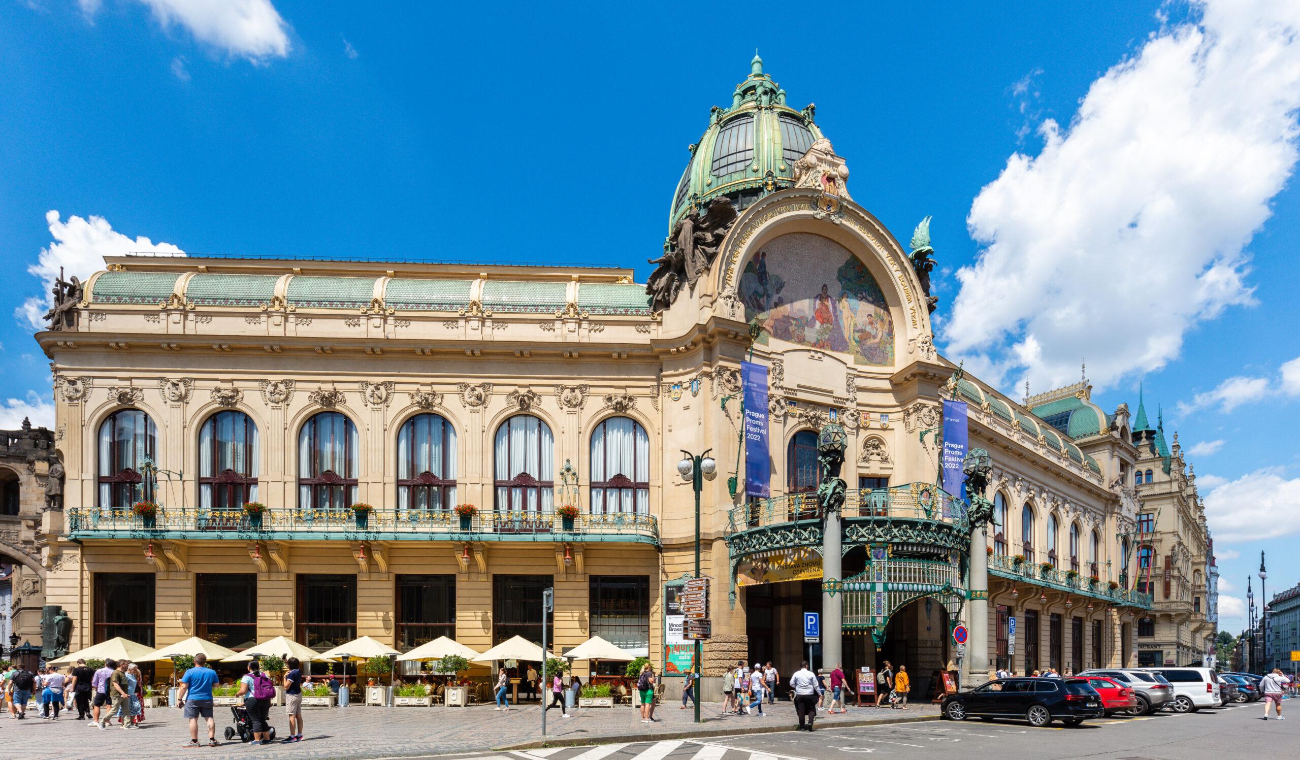 Maison municipale, Prague, République Tchèque (Diego Delso / Wikicommons)